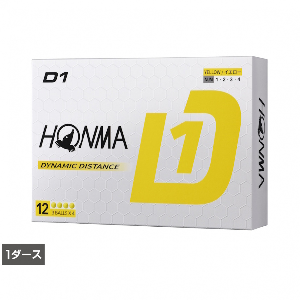 HONMA Golf Ball D1 Ball 2024 BT2401