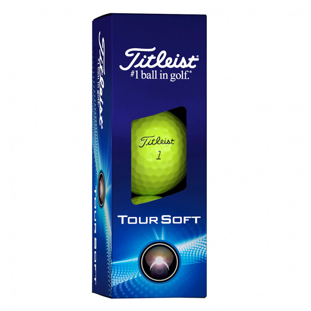 Bóng golf Titleist TOUR SOFT 2024 _ 1 hộp 12 bóng
