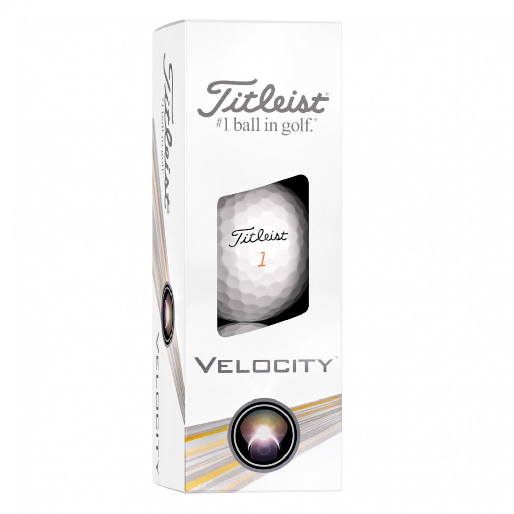 Titleist Golf Ball 1 Dozen 24 VELOCITY 24 Velocity White 6665415850