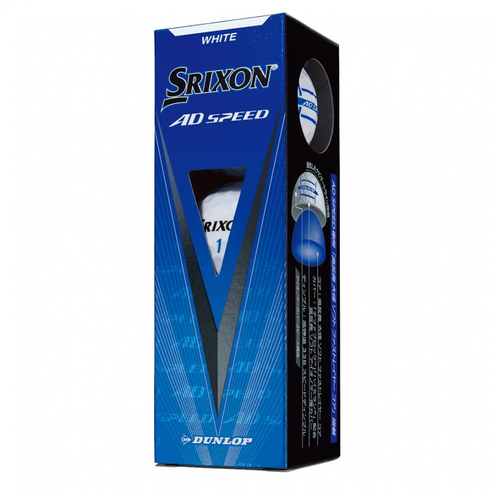 SRIXON Golf Ball 1 Dozen 2024 SN AD SPEED3 WH SNADS3WH3