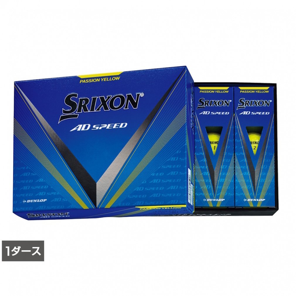 SRIXON Golf Ball 1 Dozen 2024 SN AD SPEED3 YEL SNADS3YL3