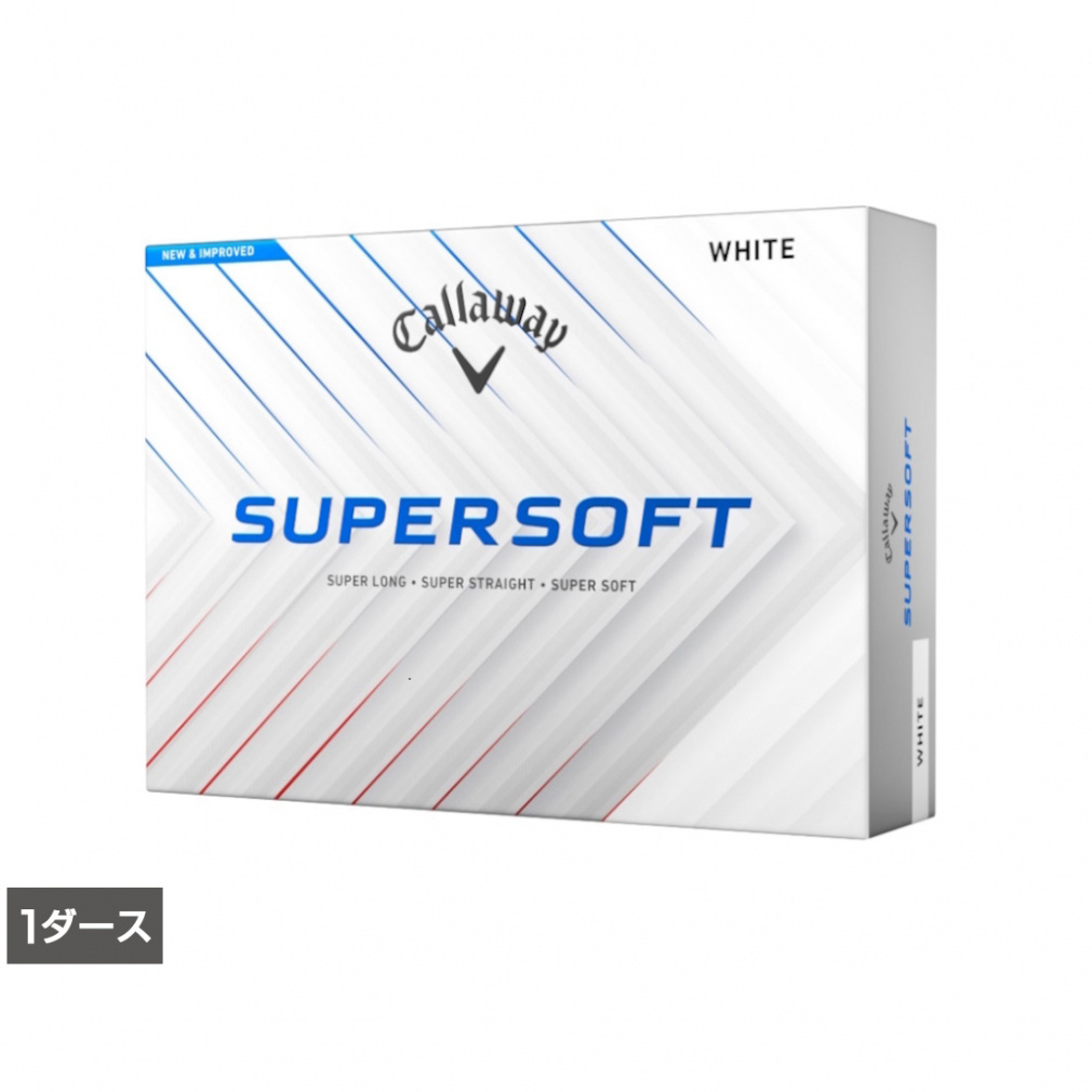 Callaway Golf Ball 1 Dozen (12 Golf Ball) SUPERSOFT 25