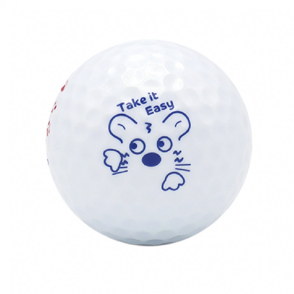 kolwin Golf Ball 1 Dozen Ball Soft High Repulsion White
