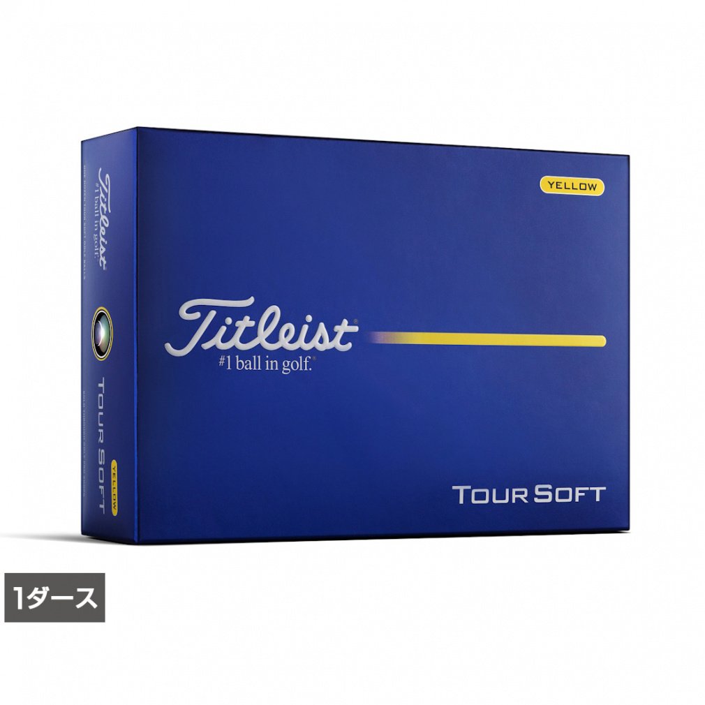 Titleist Golf Ball 1 Dozen 26 TOUR SOFT YELLOW Tour Soft 8929272360