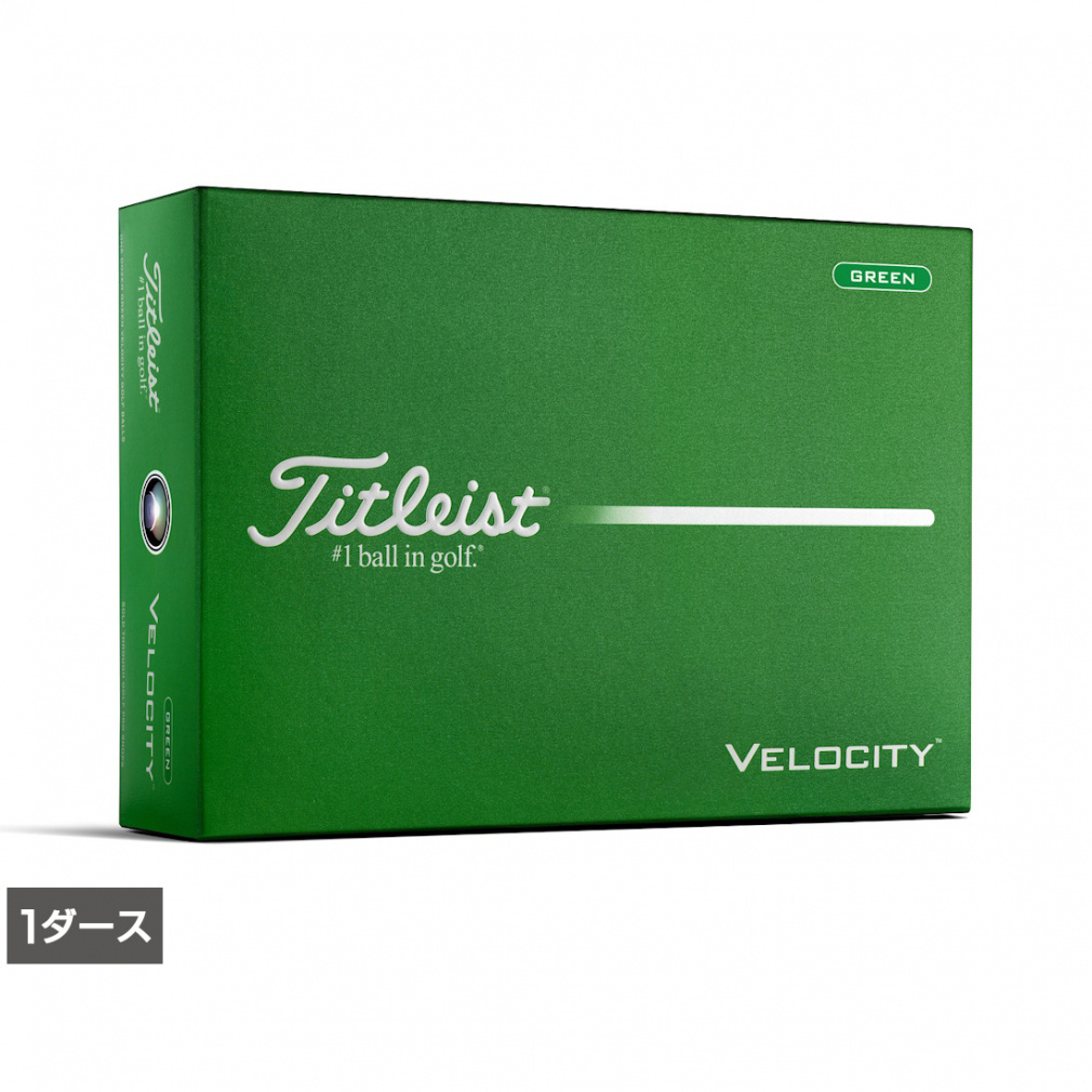 Titleist Golf Ball 1 Dozen 26 VELOCITY GREEN Velocity 8929287395