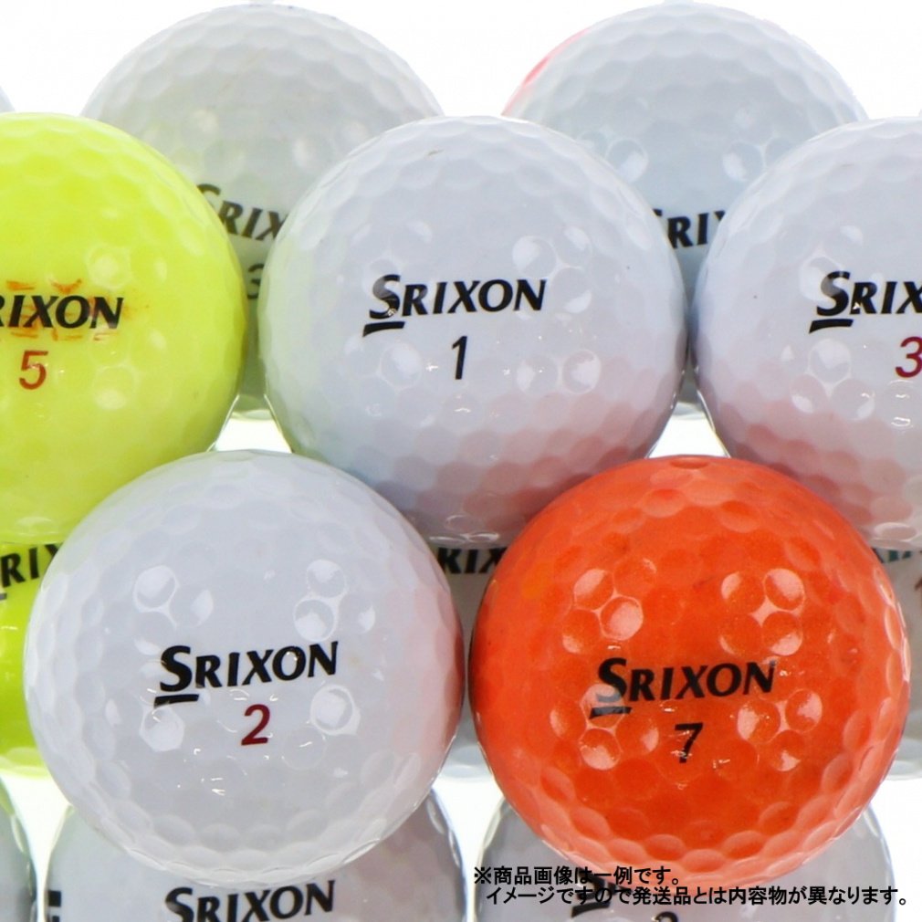 No Brand Golf Ball B Grade 20 Golf Ball Lost Golf Ball Z-STAR Mixed Model Years White & Color Mix