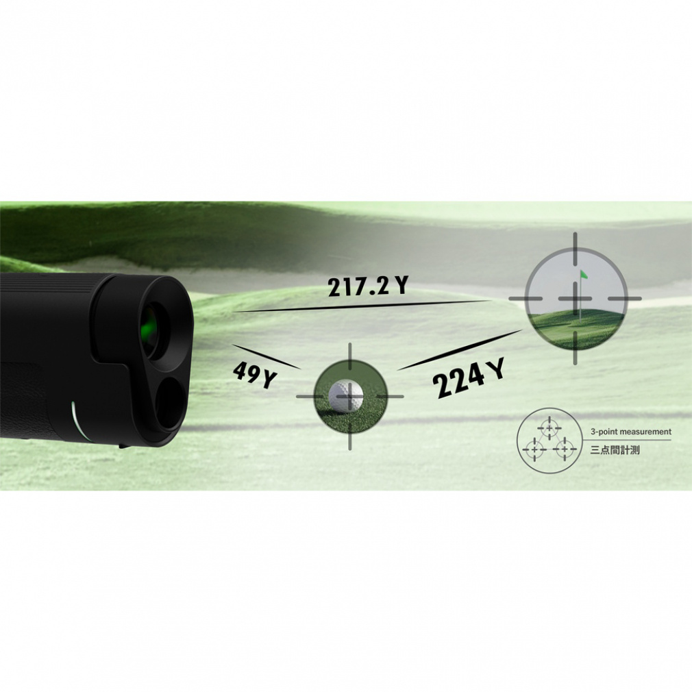 GREEN ON Laser Caddie GL04PRO