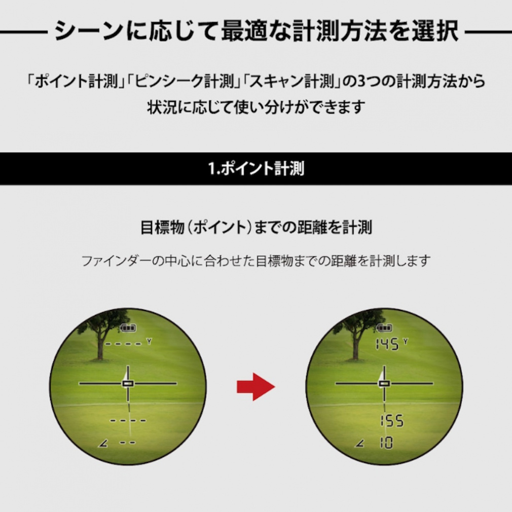 Shot Navi Shot Navi Laser Sniper Rayz White 0805501703