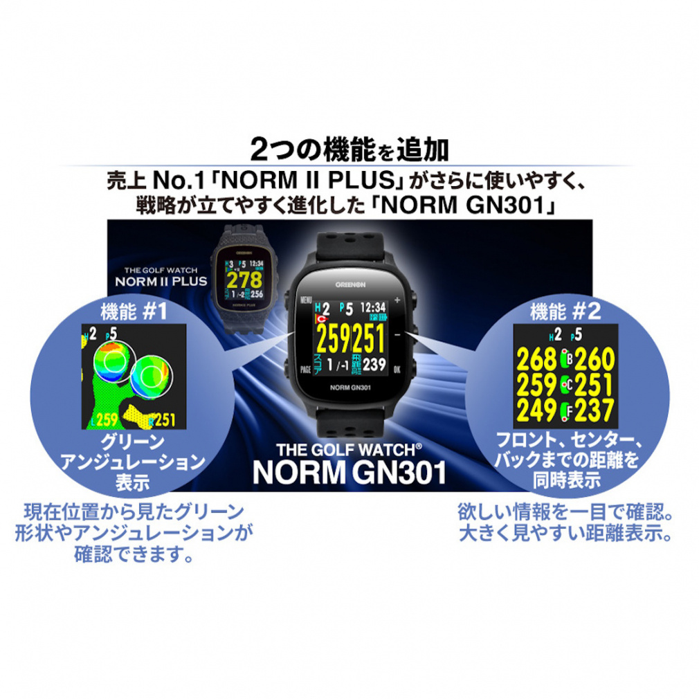 GREEN ON Watch Norm GN301