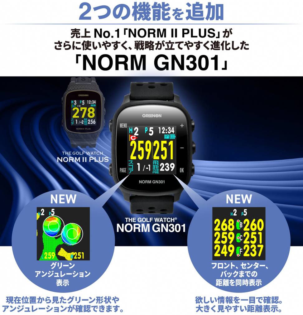 GREEN ON Watch Norm GN301
