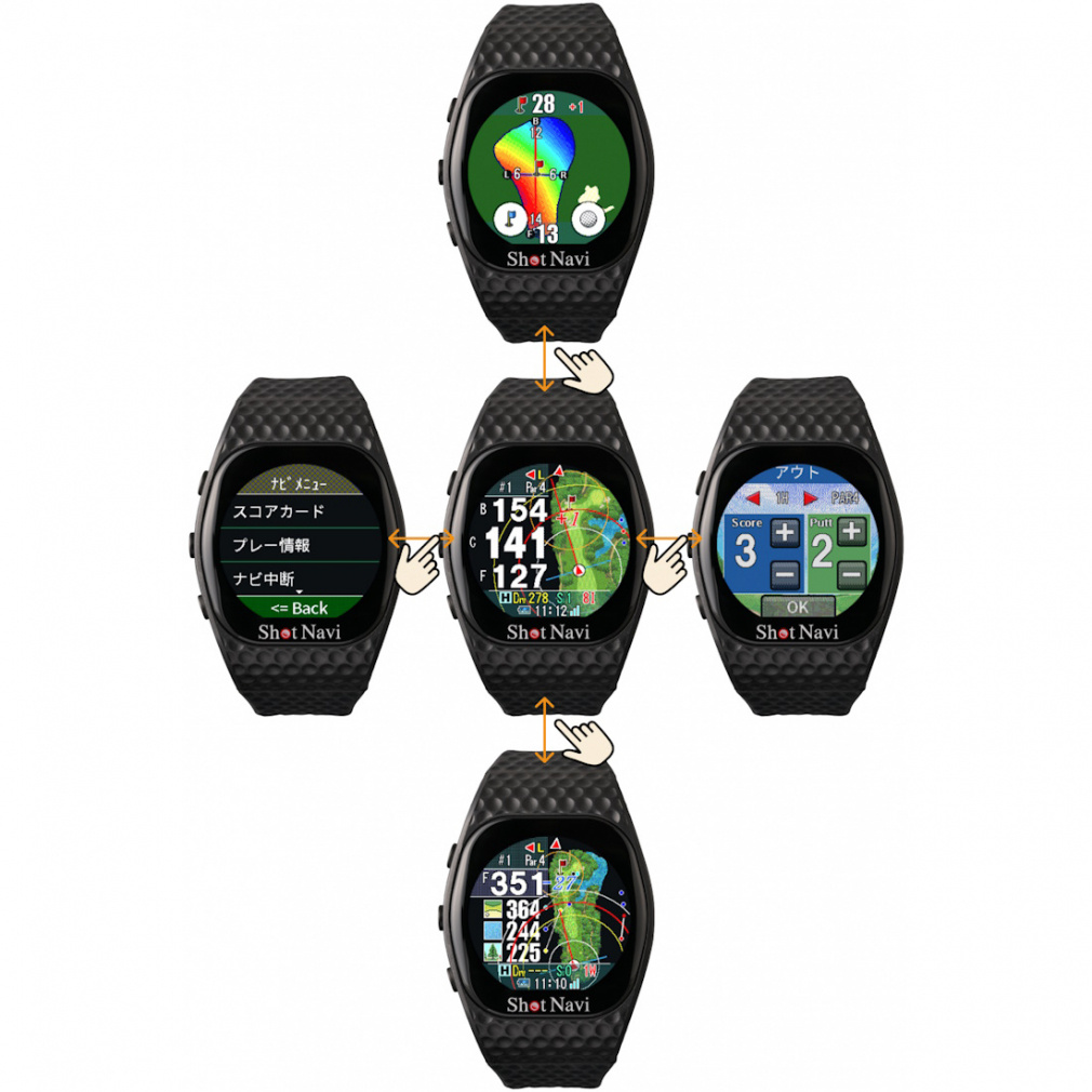 Shot Navi Infinity Touch Black INFINITY Touch BK 0805509804