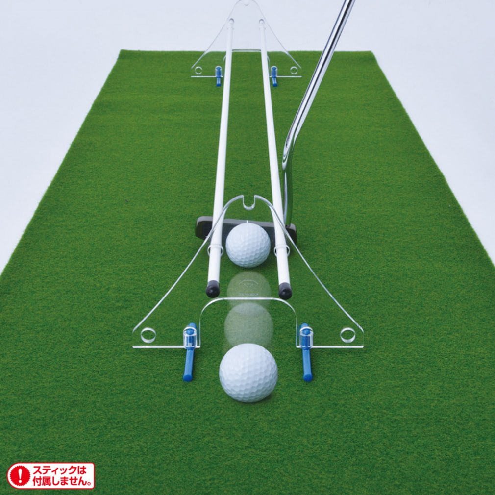 DAIYA GOLF dụng cụ tự tập putt tại nhà Diamond Pad Alignment TR-471