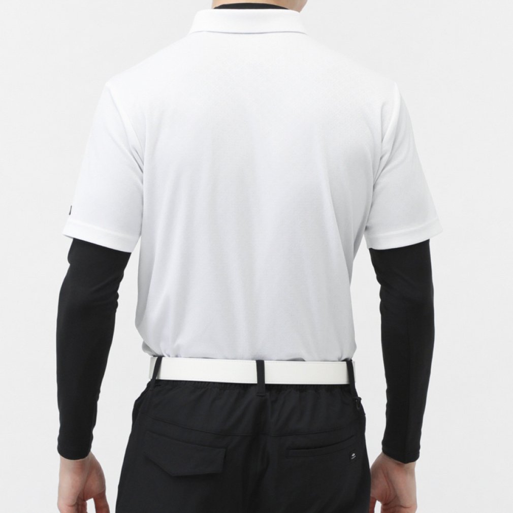 TIGORA Men's Golf Wear iCOOL Heat Shielding UV Set Shirt TR-1H1065B2P-C