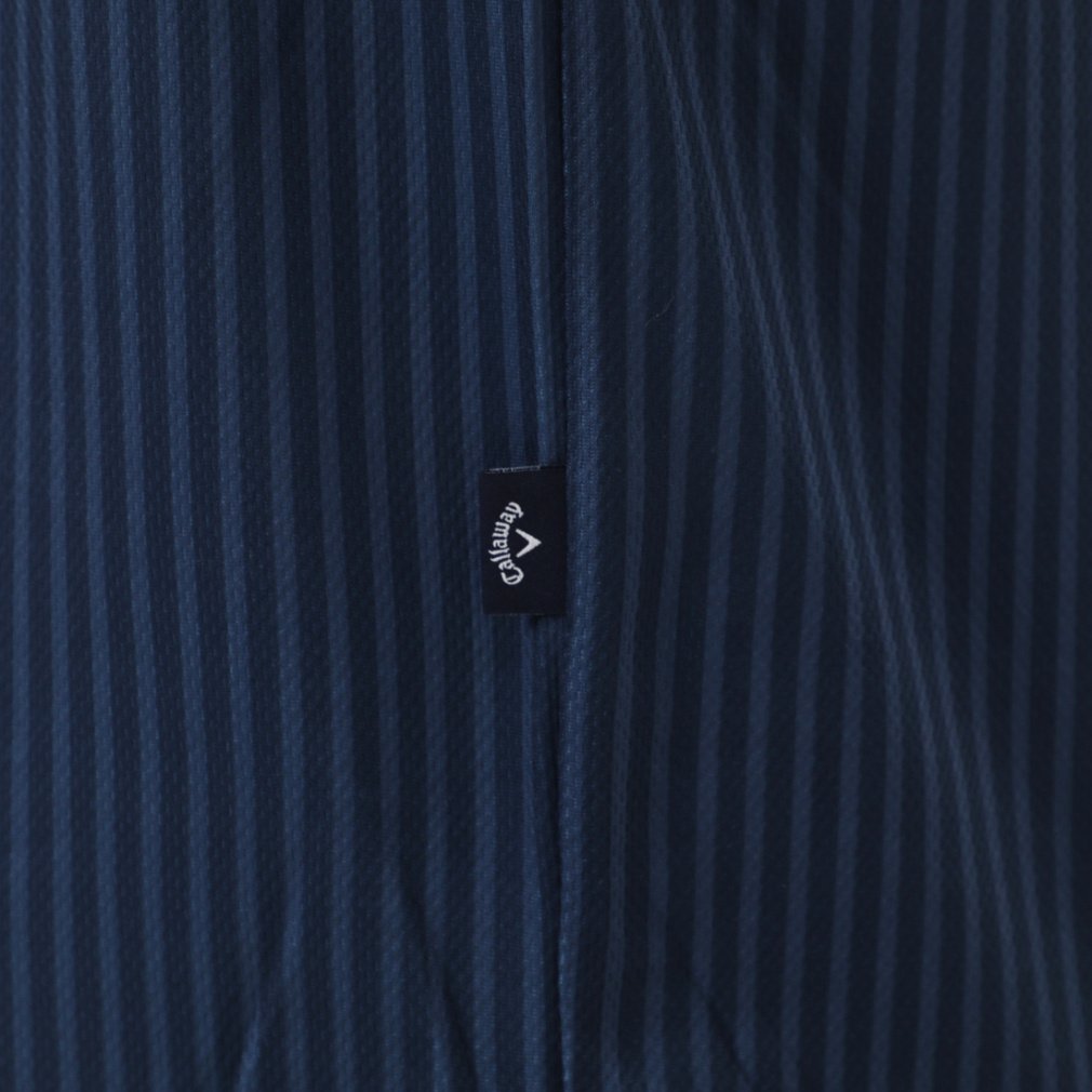 Callaway Men's Golf Wear Stripe Print Pique Set Shirt 6217564081