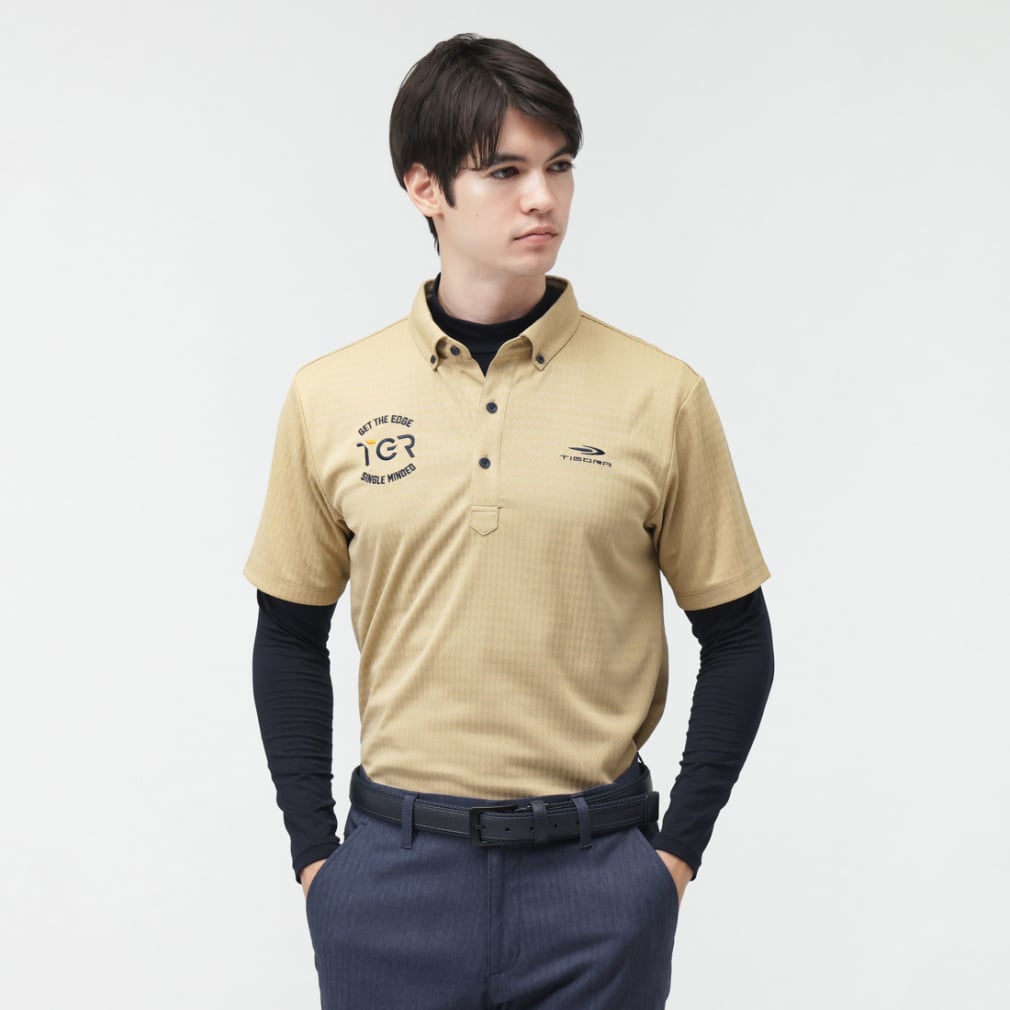 TIGORA Men's Golf Wear Shirt Set TR-1L1555P2P