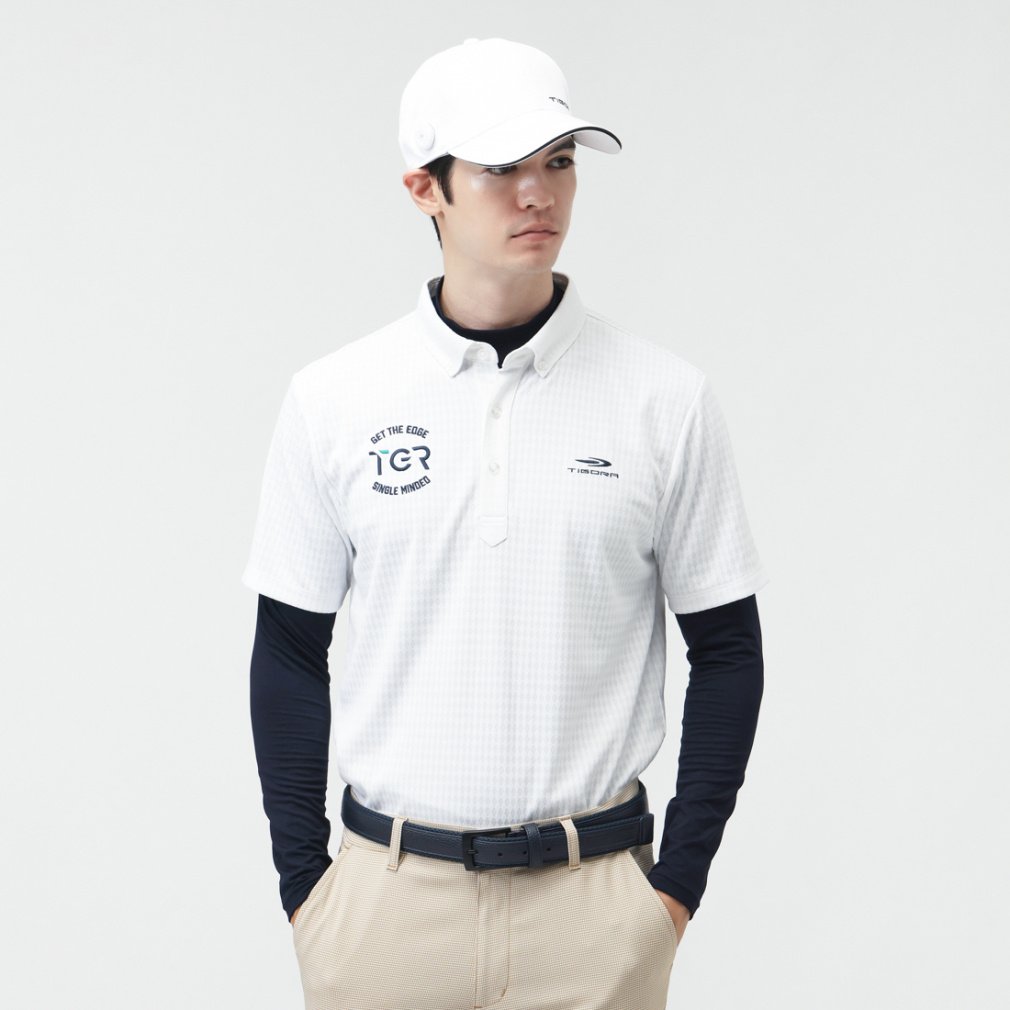 TIGORA Men's Golf Wear Shirt Set TR-1L1555P2P