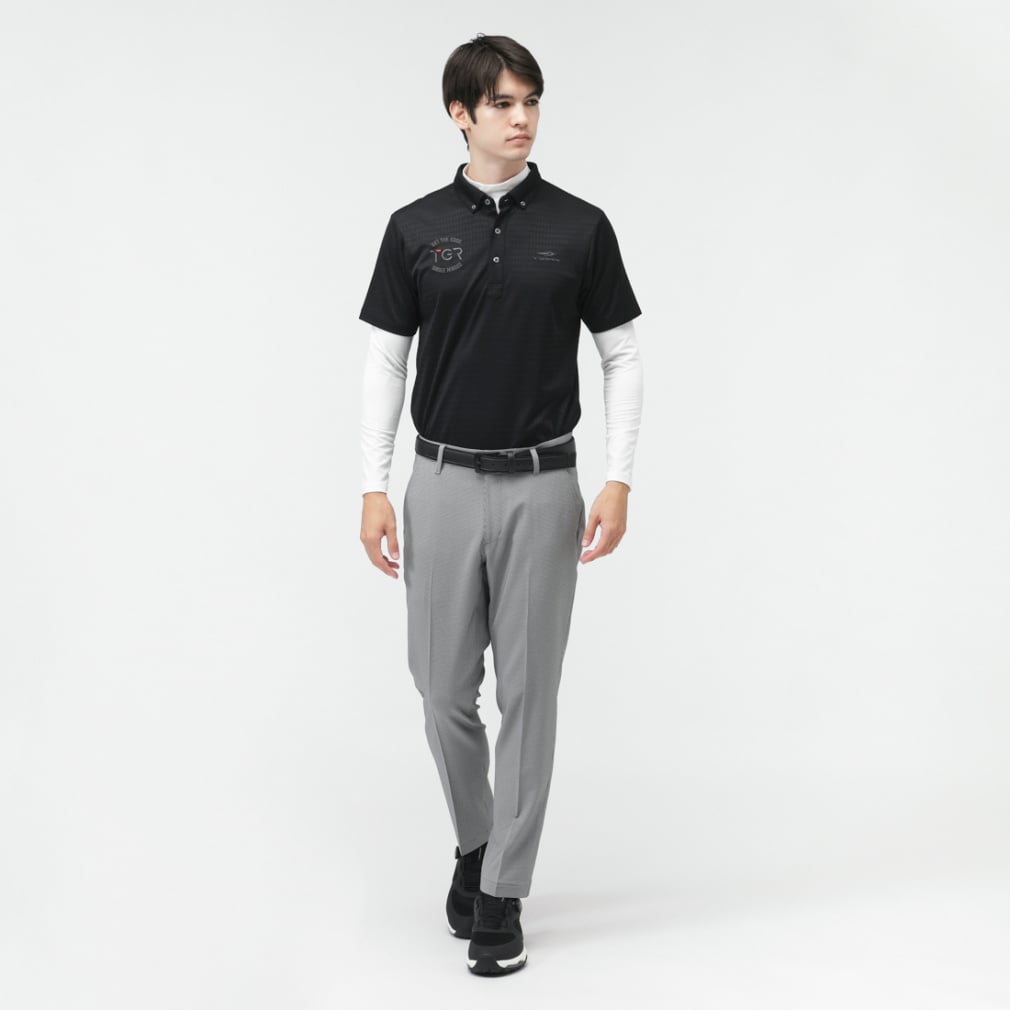 TIGORA Men's Golf Wear Shirt Set TR-1L1555P2P