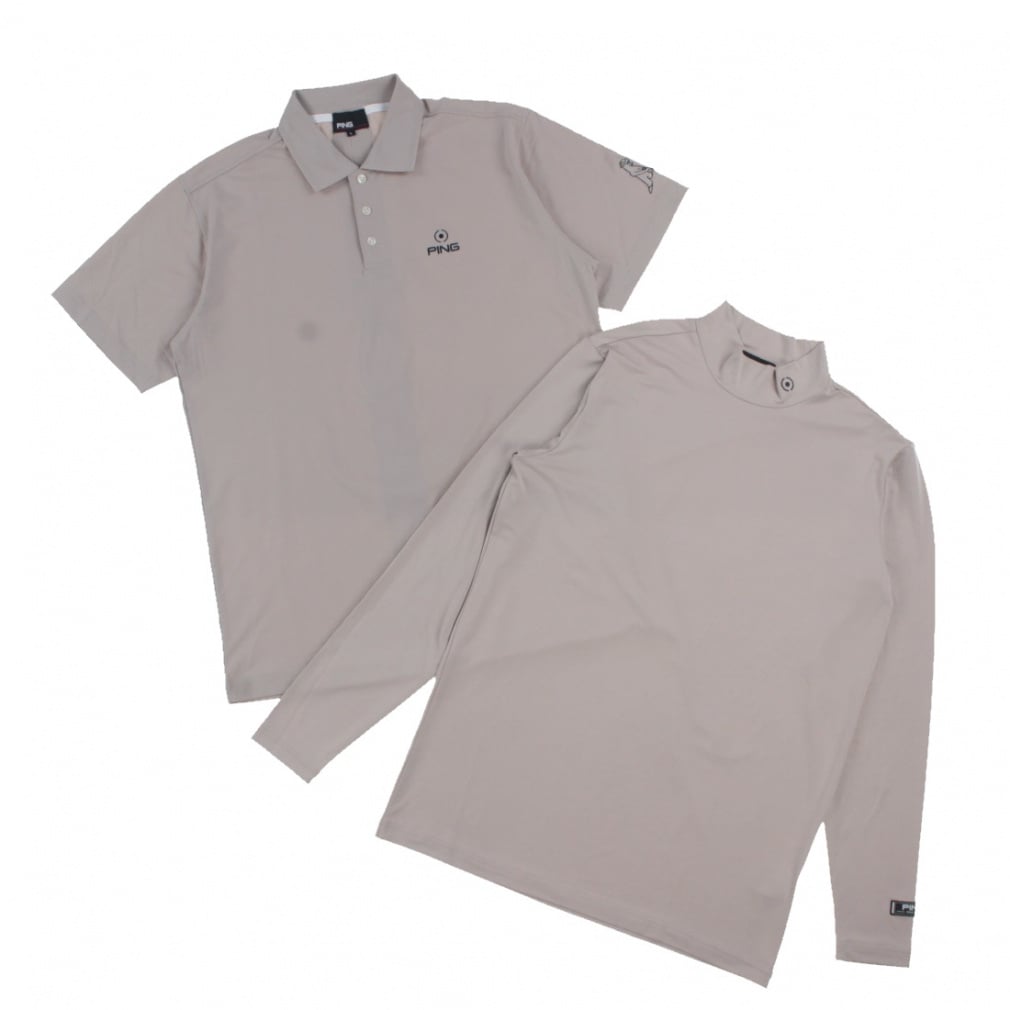 PING Men's Golf Wear 24FW Layered Twin Set 6214260801