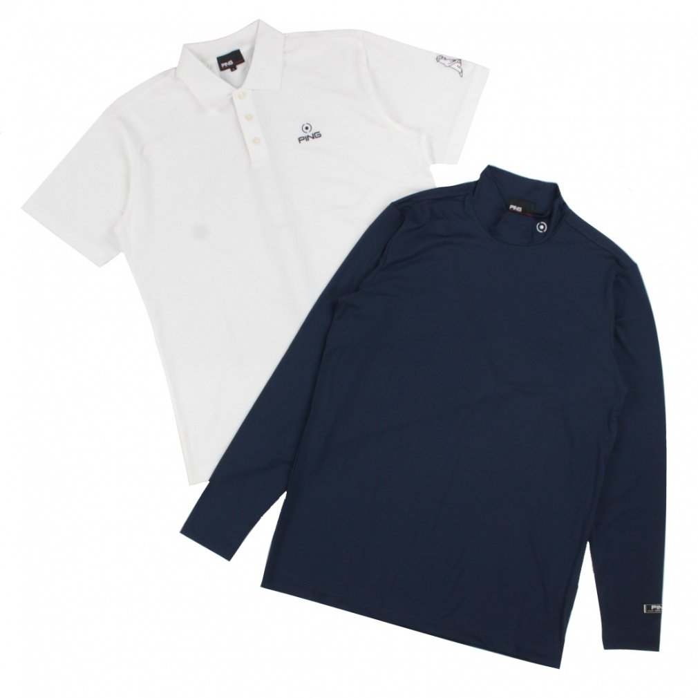 PING Men's Golf Wear 24FW Layered Twin Set 6214260801