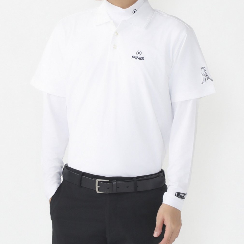 PING Men's Golf Wear 24FW Layered Twin Set 6214260801