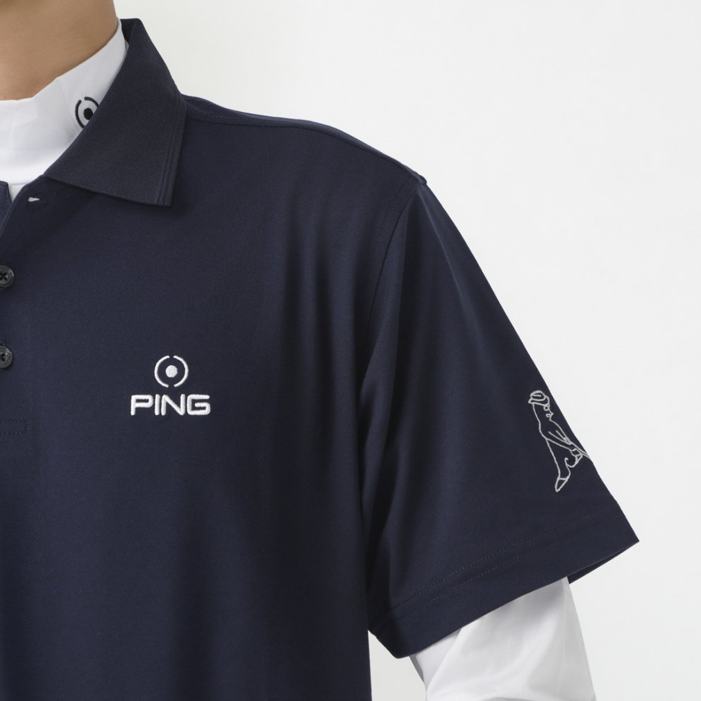 PING Men's Golf Wear 24FW Layered Twin Set 6214260801