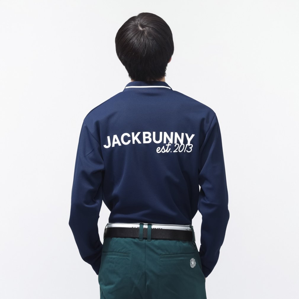 Jack Bunny Men's Golf Wear Octa Double Pique Long Sleeve Mock Neck 2626166143