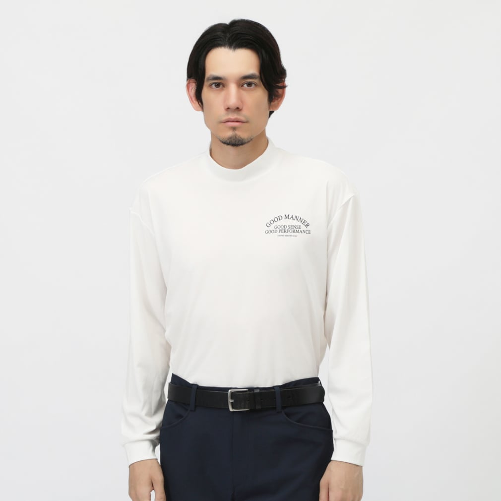 UNITED ARROWS Men's Golf Wear Mock Neck UAGM-25113