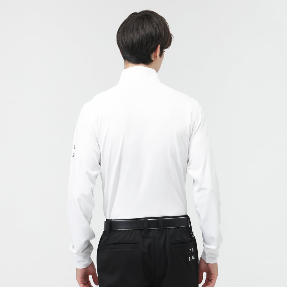 TIGORA Men's Golf Wear T. Wool Blend Half Zip Shirt TR-1L1815Z