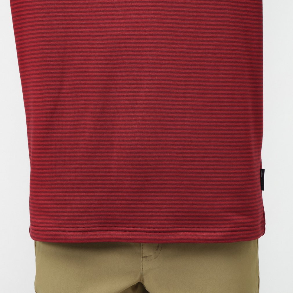 TIGORA Men's Golf Wear +5°C iHEAT Patterned Half-Zip Shirt TR-1L1535Z-HBO