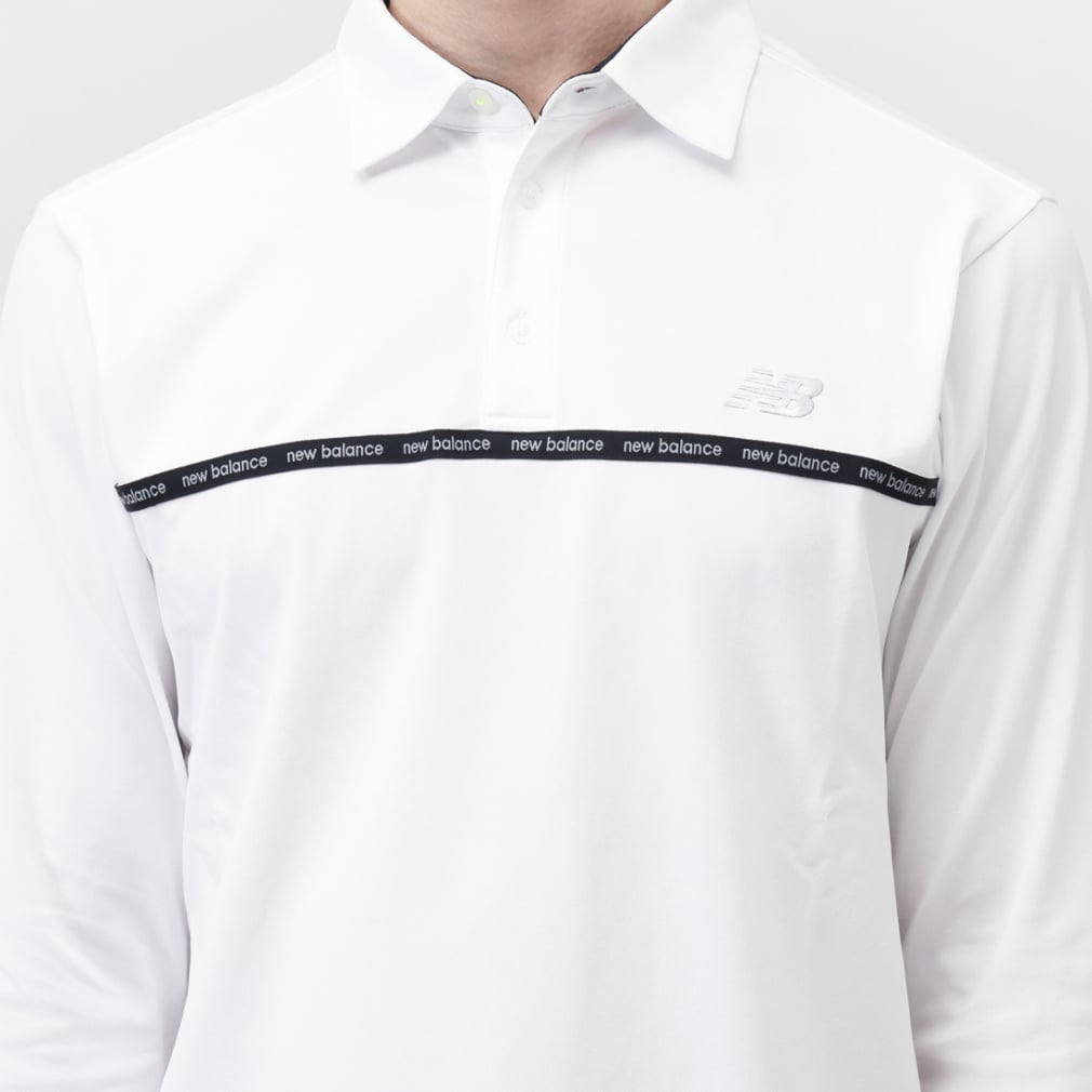 new balance Men's Golf Wear L/SLEEVE COLLAR SHIRT 0125269001