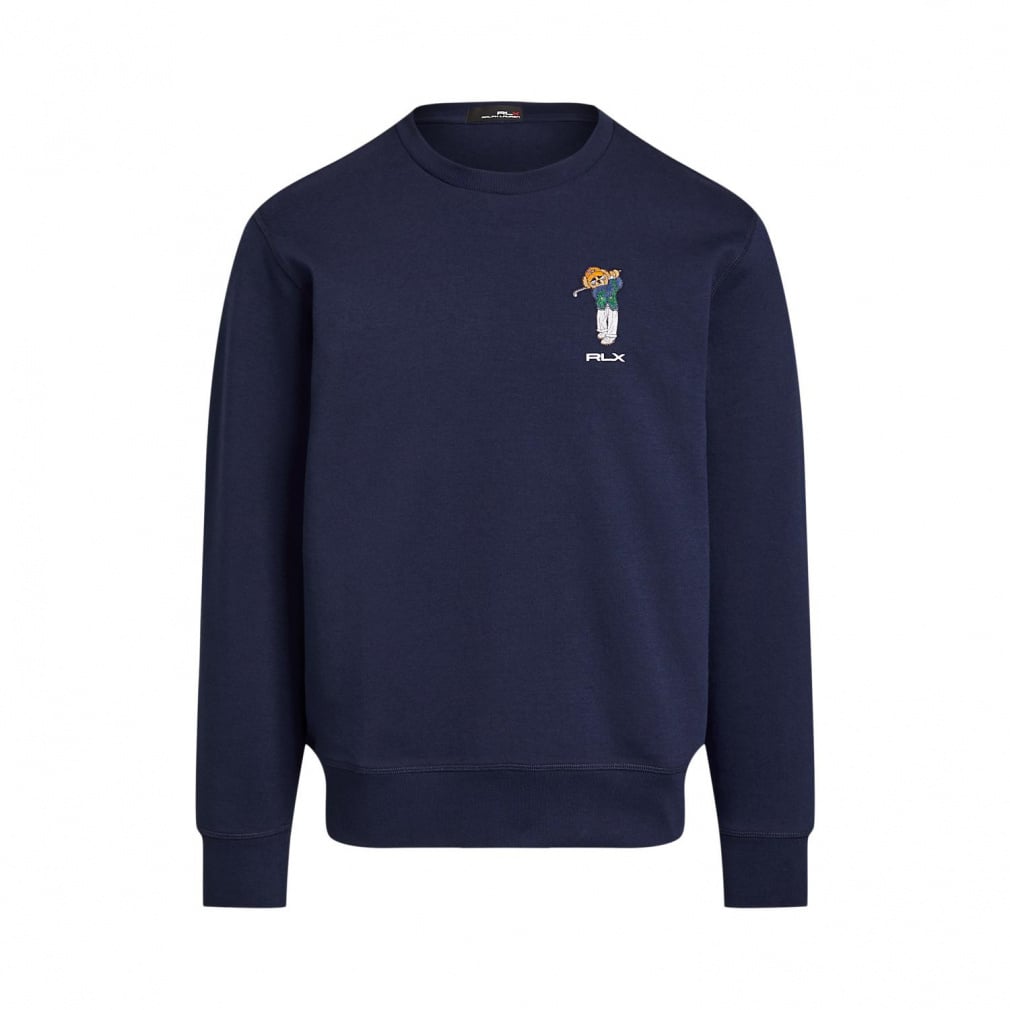 RALPH LAUREN Men's Golf Wear Polo Bear Water Repellent Sweatshirt FW23-2240