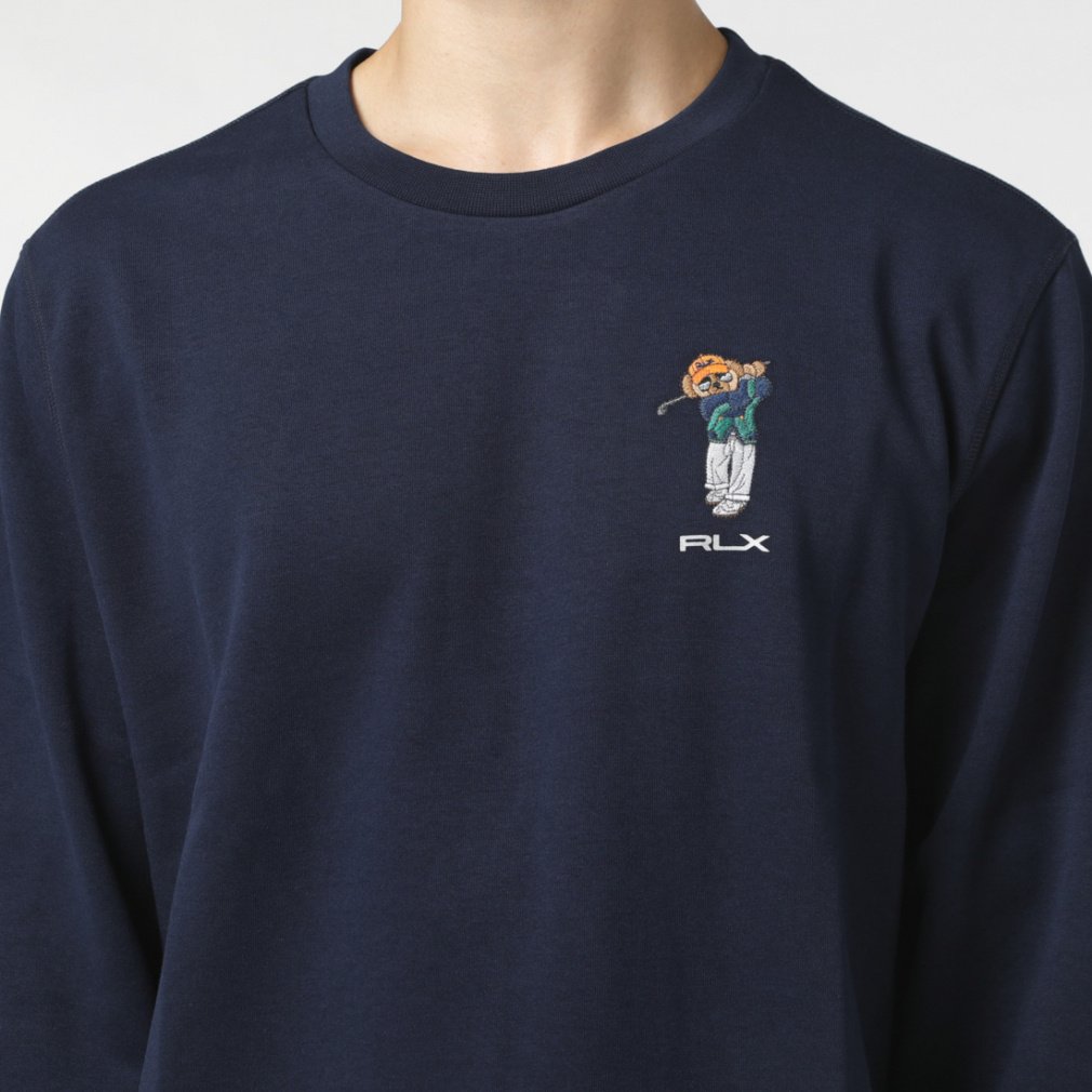 RALPH LAUREN Men's Golf Wear Polo Bear Water Repellent Sweatshirt FW23-2240