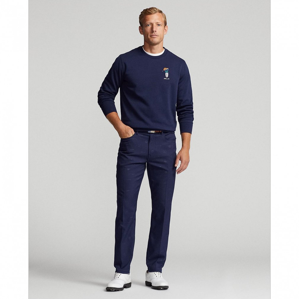 RALPH LAUREN Men's Golf Wear Polo Bear Water Repellent Sweatshirt FW23-2240