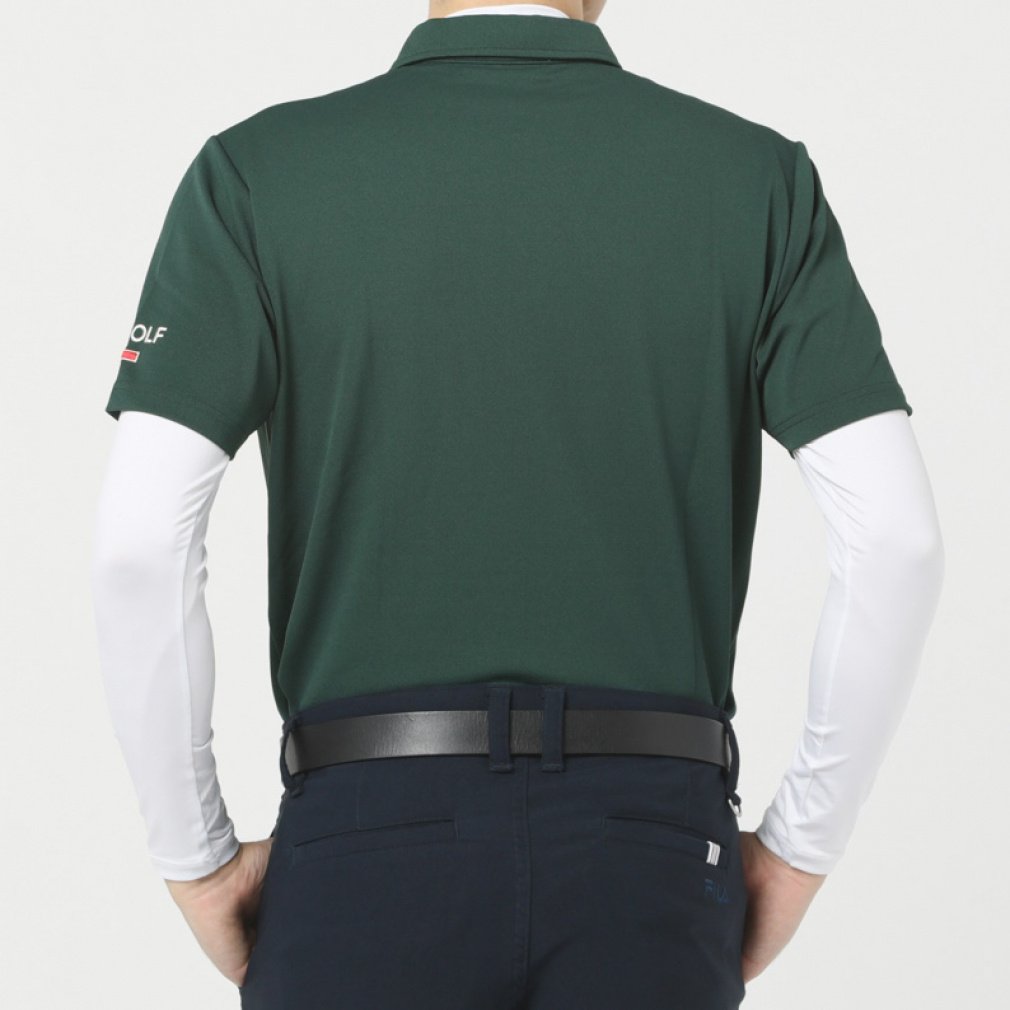 FILA Men's Golf Wear Short Sleeve Shirt + Inner Set 782500