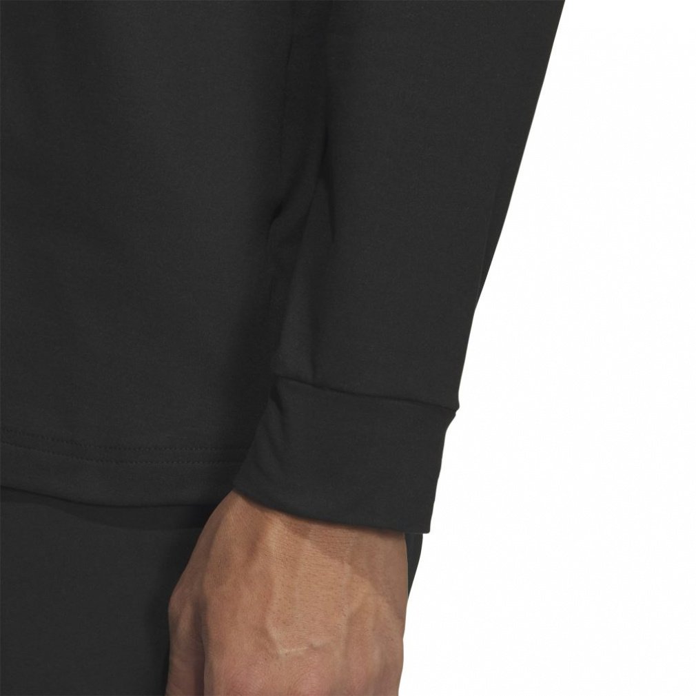 adidas Men's Golf Wear Back Graphic Long Sleeve Mock Shirt JVV08