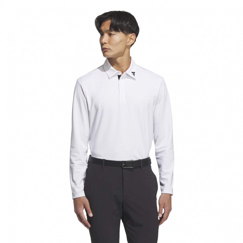 adidas Men's Golf Wear Adizero Jacquard Long Sleeve Shirt JWJ84