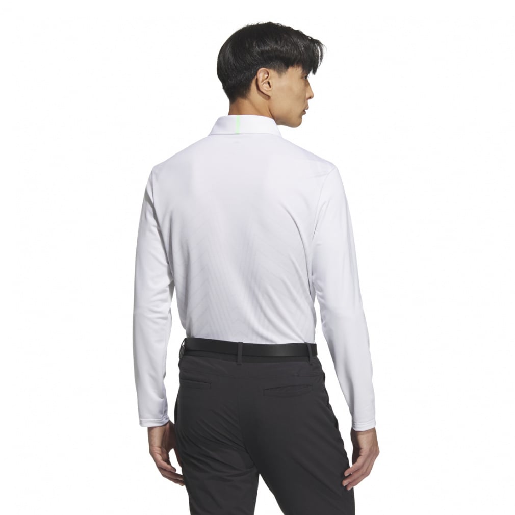 adidas Men's Golf Wear Adizero Jacquard Long Sleeve Shirt JWJ84