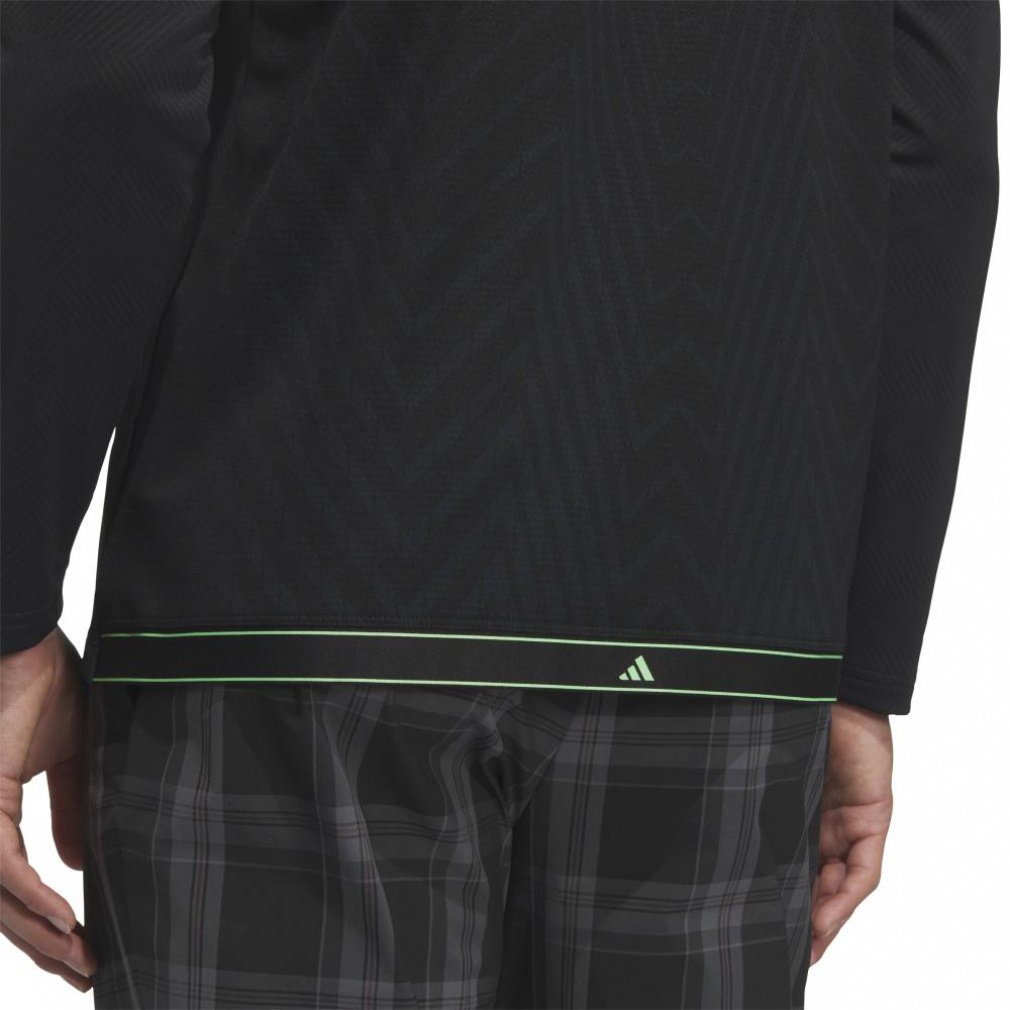 adidas Men's Golf Wear Adizero Jacquard Long Sleeve Shirt JWJ84