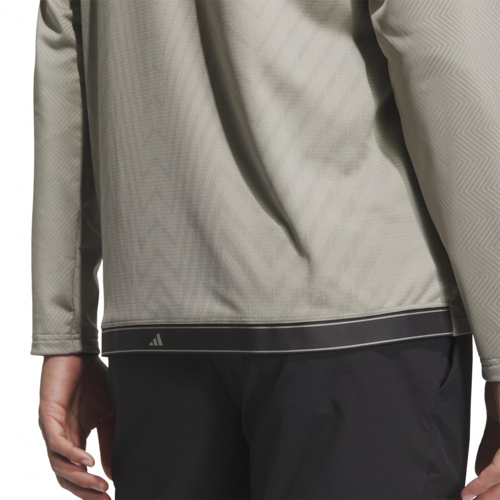 adidas Men's Golf Wear Adizero Jacquard Long Sleeve Shirt JWJ84