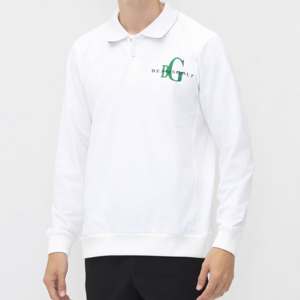 BEAMS GOLF Men's Golf Wear ORANGE LABEL Under Collar Jacquard Pullover 8213026444