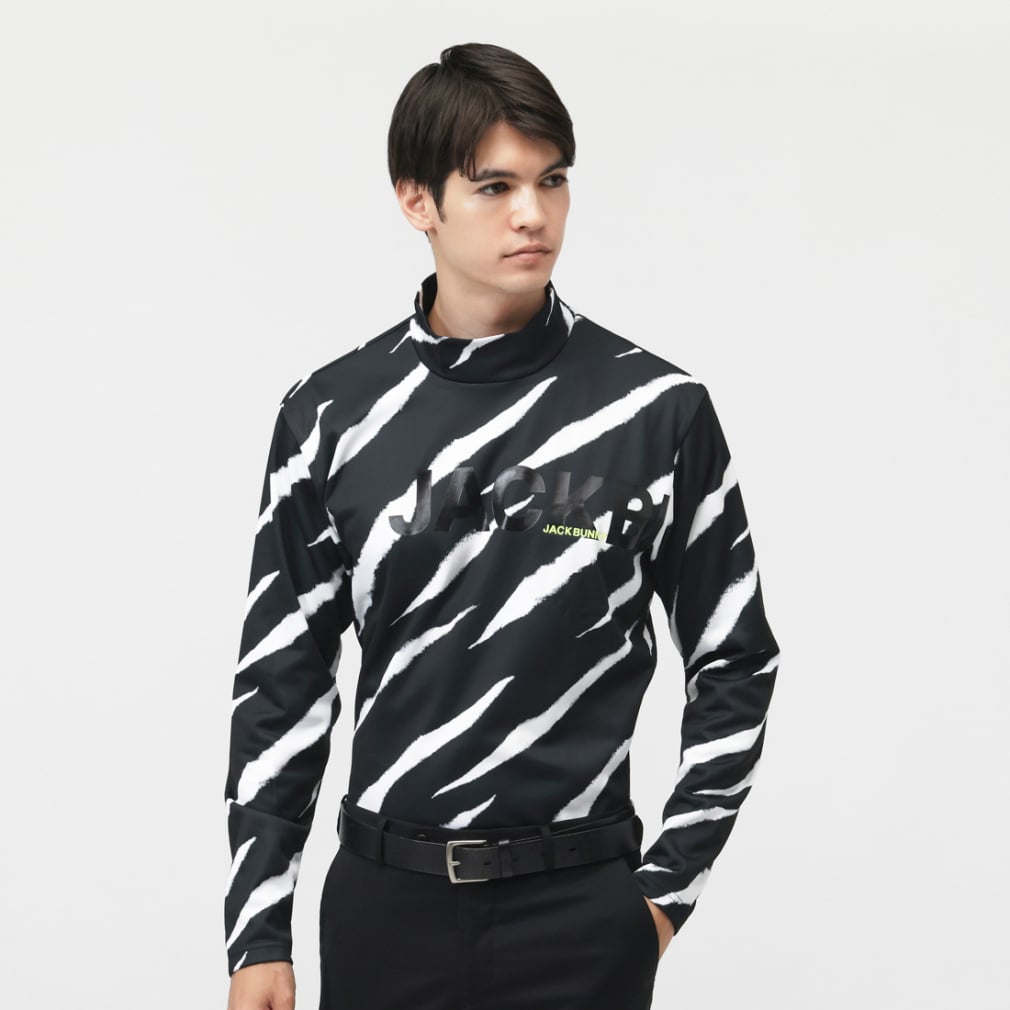 Jack Bunny Men's Golf Wear KARUISHI Long Sleeve Cut and Sewn 2625266033