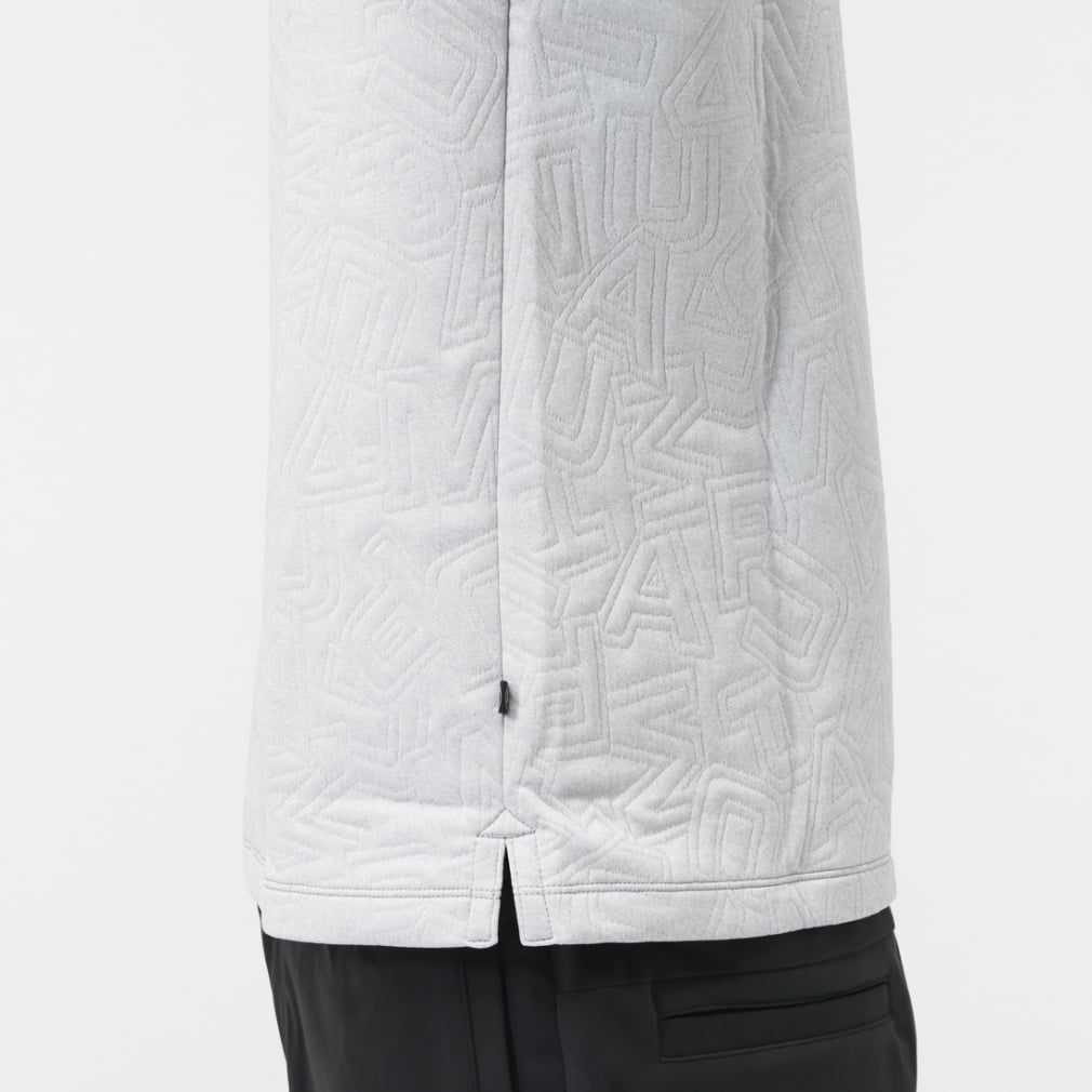 PUMA Men's Golf Wear Stretch 3D Jacquard Raglan Mock Neck 630489