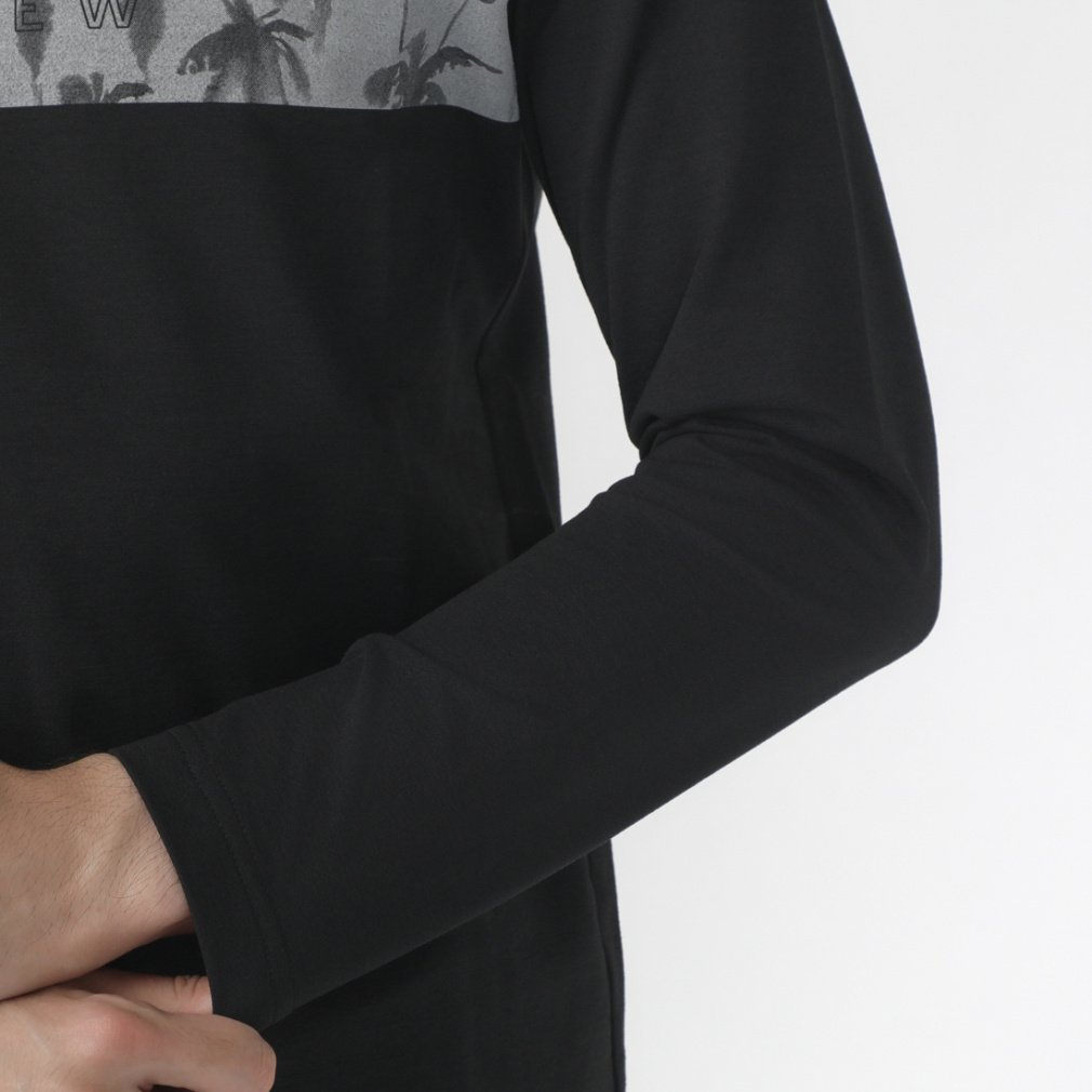 TRAVIS MATHEW Men's Golf Wear L/S Mock-Neck Tee 7AK020