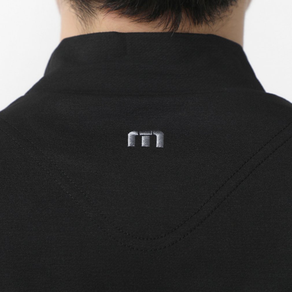 TRAVIS MATHEW Men's Golf Wear L/S Mock-Neck Tee 7AK020