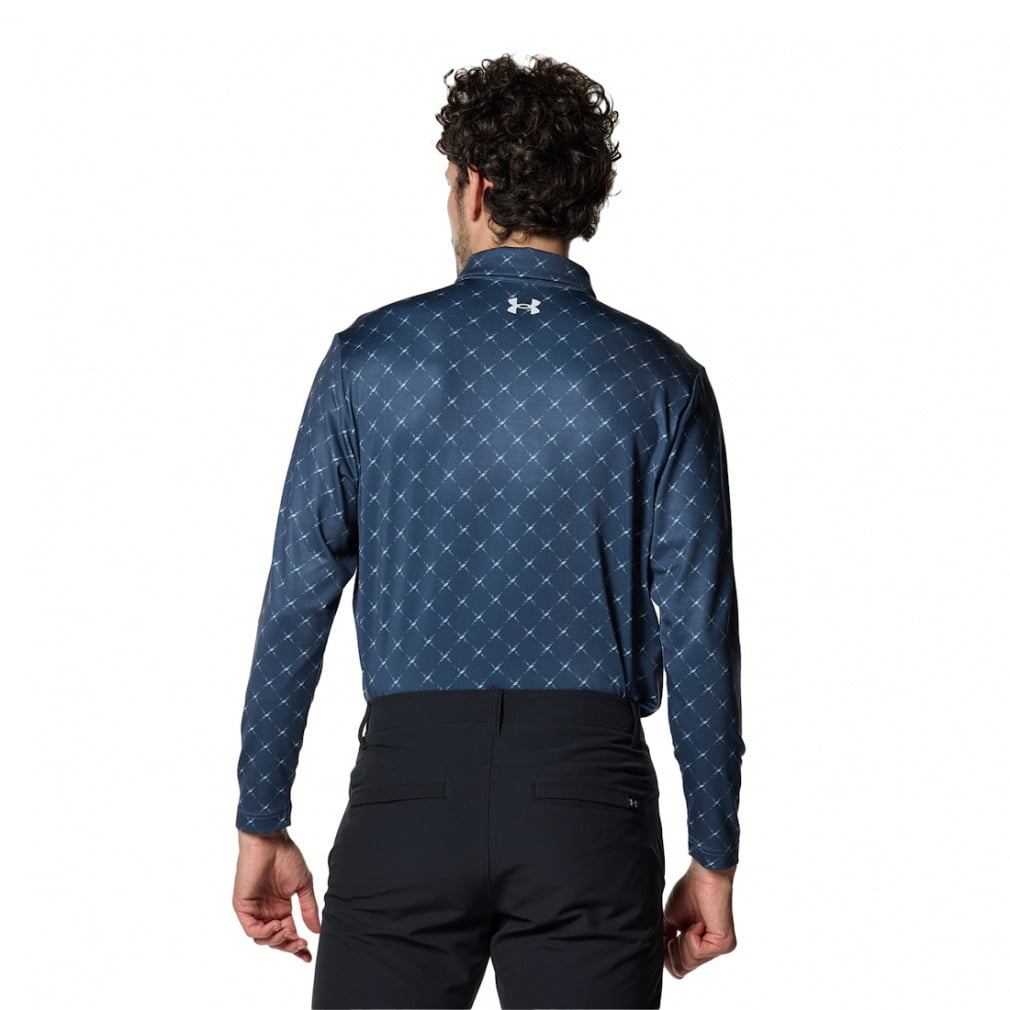 UNDER ARMOUR Men's Golf Wear UA Playoff Deuce Long Sleeve Polo 1381280