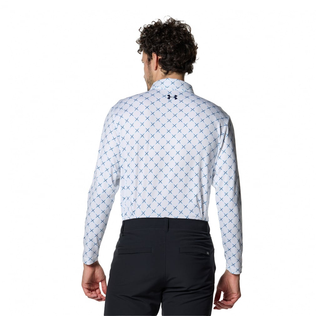 UNDER ARMOUR Men's Golf Wear UA Playoff Deuce Long Sleeve Polo 1381280