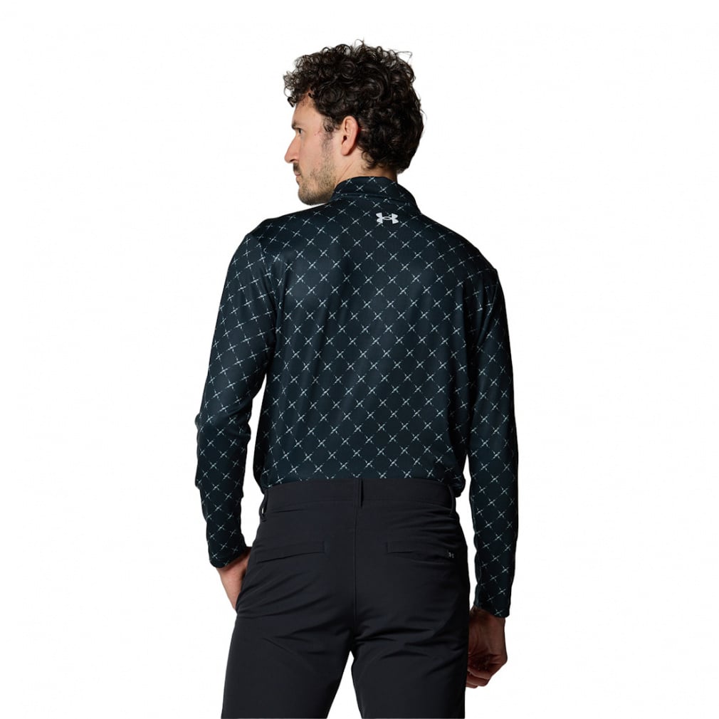 UNDER ARMOUR Men's Golf Wear UA Playoff Deuce Long Sleeve Polo 1381280