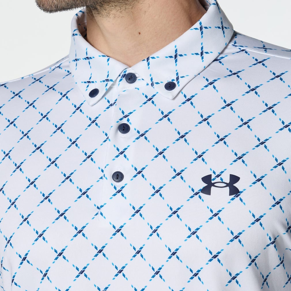 UNDER ARMOUR Men's Golf Wear UA Playoff Deuce Long Sleeve Polo 1381280