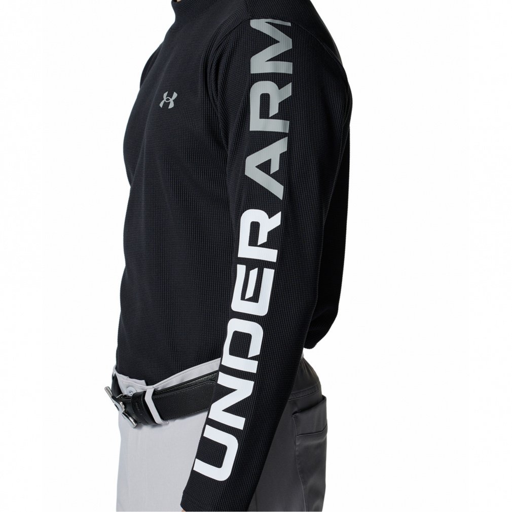 UNDER ARMOUR Men's Golf Wear UA Drive Waffle Long Sleeve Mock-neck Shirt 6007932