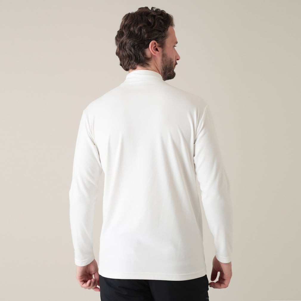 TRAVIS MATHEW Men's Golf Wear Print Logo Mock 7AK043